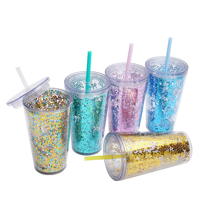 Unisex Drinking Cup with Glitter Kalsten