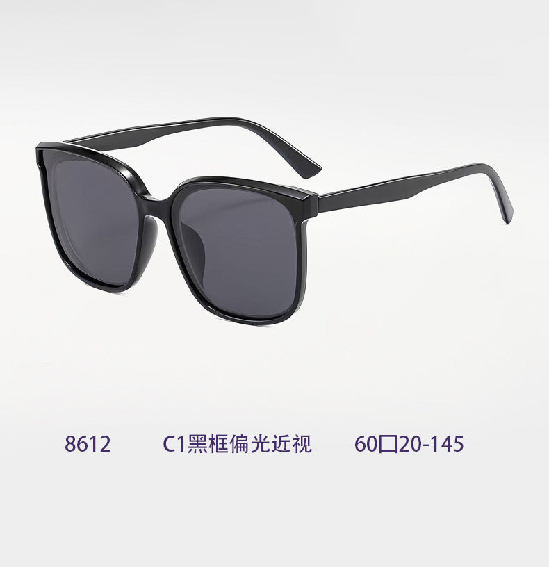 Women's modern square sunglasses with UV protection and slim temples Kalsten