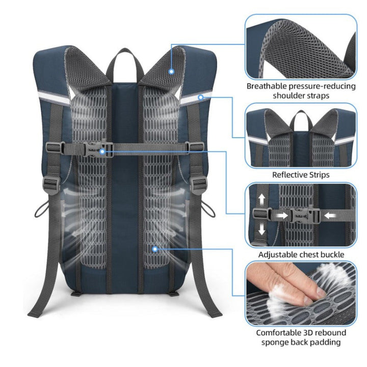 Multifunctional Backpack with Ergonomic Design and Multiple Compartments Kalsten