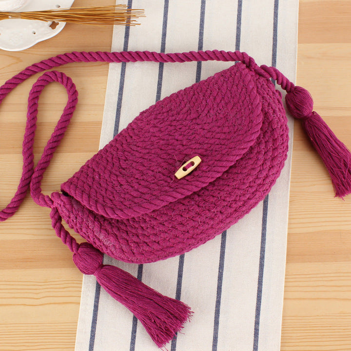 Handbag with stylish tassels Kalsten