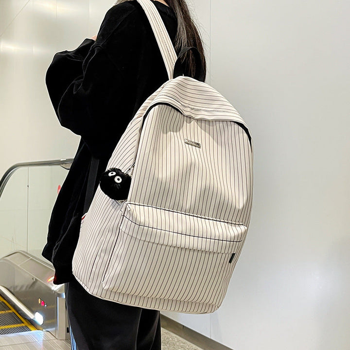 Stylish Striped Backpack