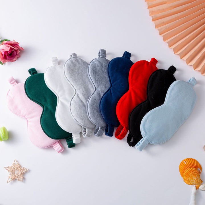 Unisex nan ergonomic sleep mask with soft cotton lining and adjustable elastic band Kalsten