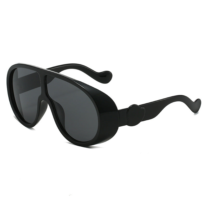 Ladies extravagant sunglasses with stylish transparent frame Kalsten
