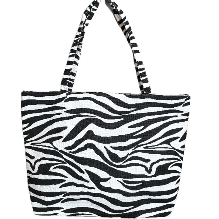 Large zebra design tote bag Kalsten