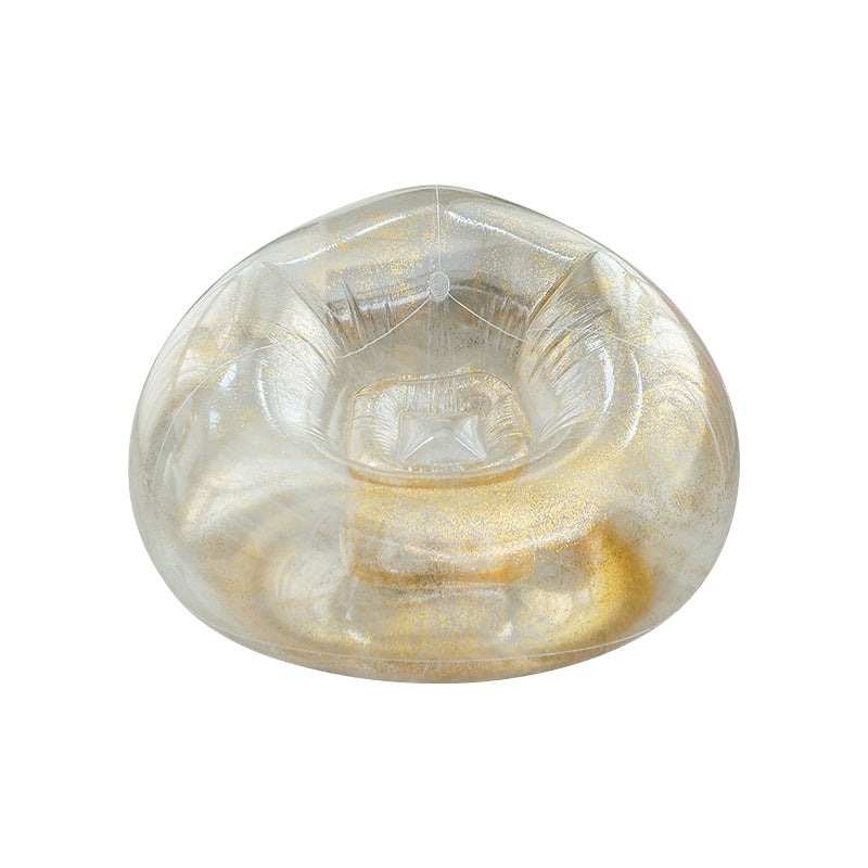 Ladies Inflatable Bean Bag with Glittering Design Kalsten
