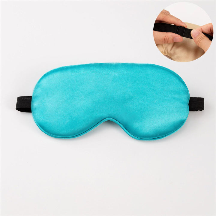 Unisex nan ergonomic sleep mask with adjustable elastic band and soft satin surface Kalsten