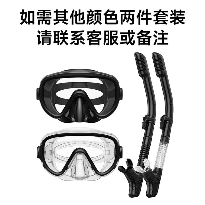 Premium dive mask with anti-fog function and flexible breathing tube Kalsten