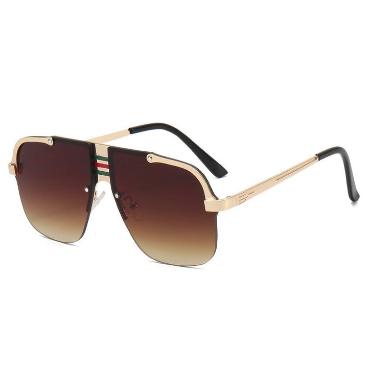 Women's Oversized Sunglasses with unique gradient lenses and striking metal frame Kalsten