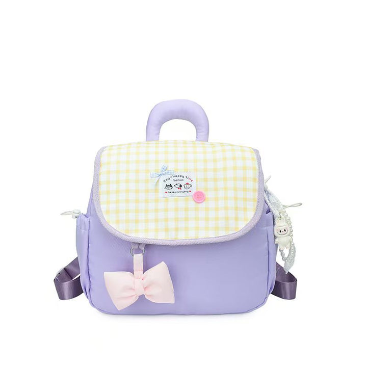 Heart-Patterned Mini Backpack Kalsten