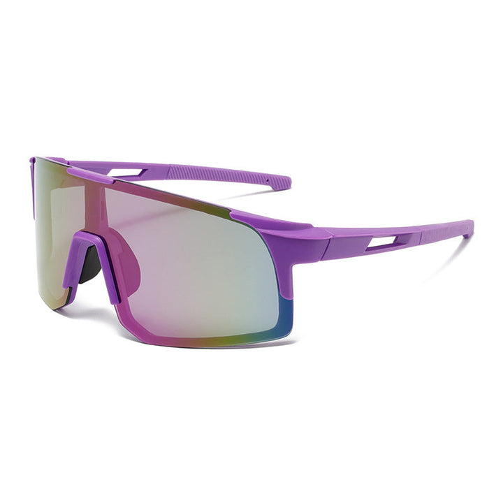 Unisex nan sporty wraparound sunglasses with polarized lenses, high UV protection and non-slip nose pad Kalsten