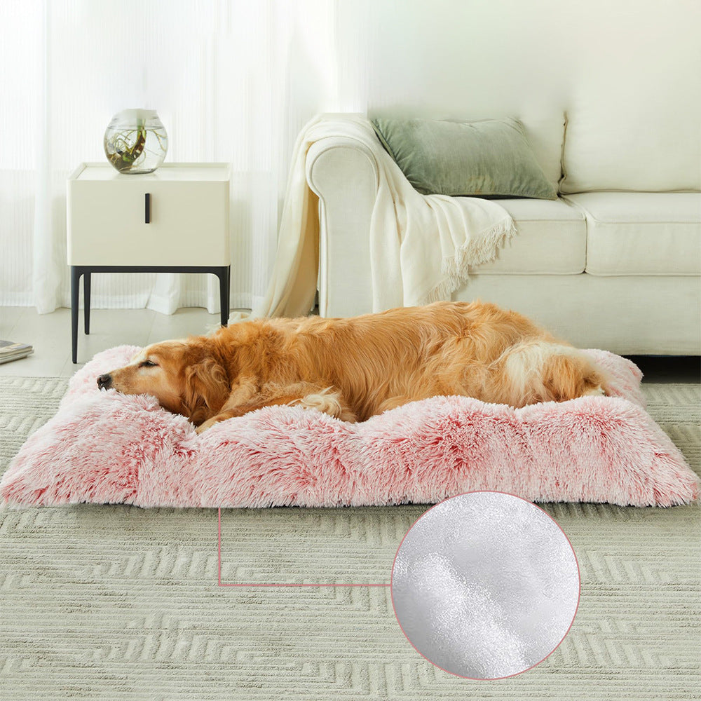 Plush Orthopedic Pet Comfort Mat Dog Bed