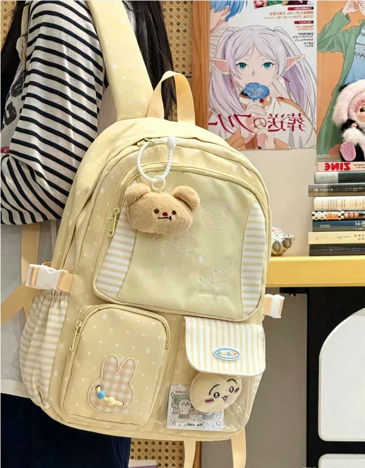 Cute Character-Themed School Backpack