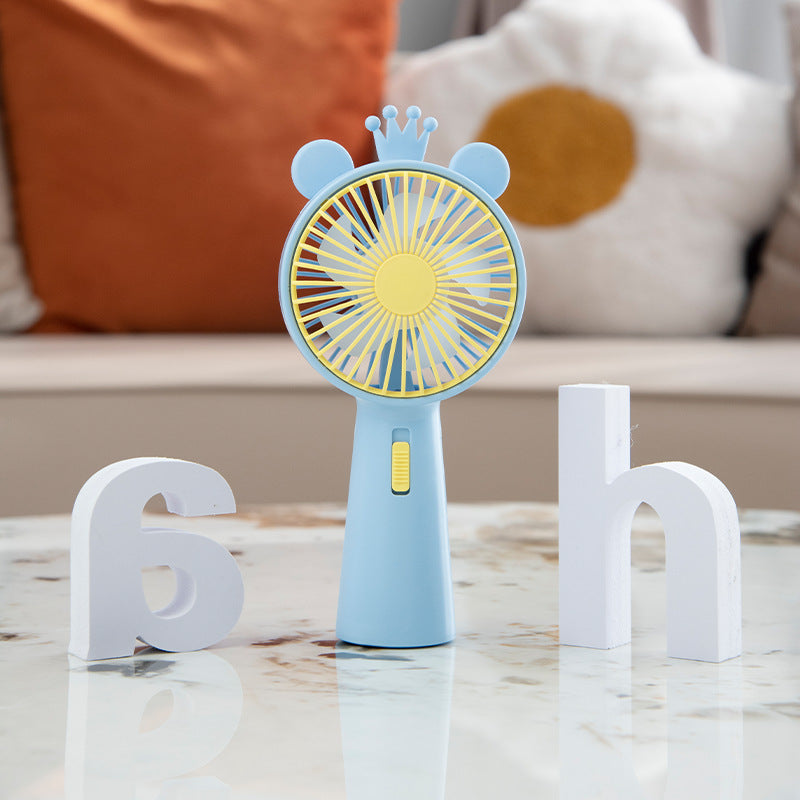 Creative Rabbit Ears Handheld Fan Kalsten