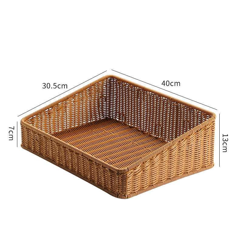 Elegant Woven Storage Tray Kalsten