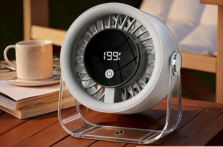 Unisex table fan with intelligent air circulation system Kalsten