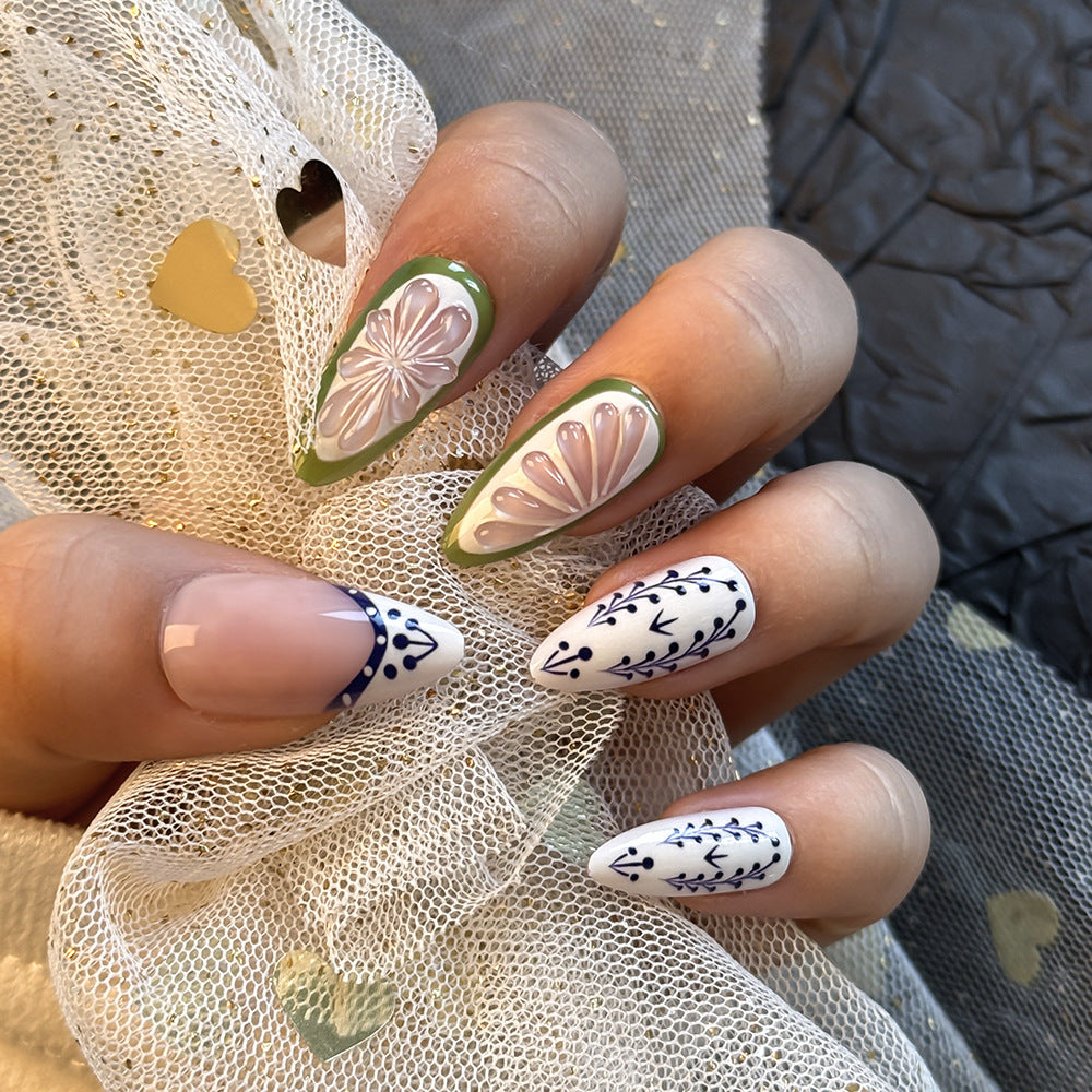 Premium Decorative Press-On Nails Kalsten