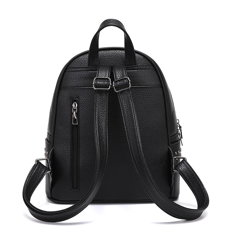 Studded Leather Backpack Kalsten