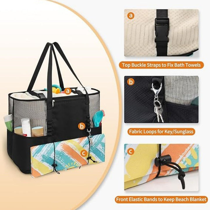 Pet Carrier Bag with Breathable Mesh Inserts Kalsten