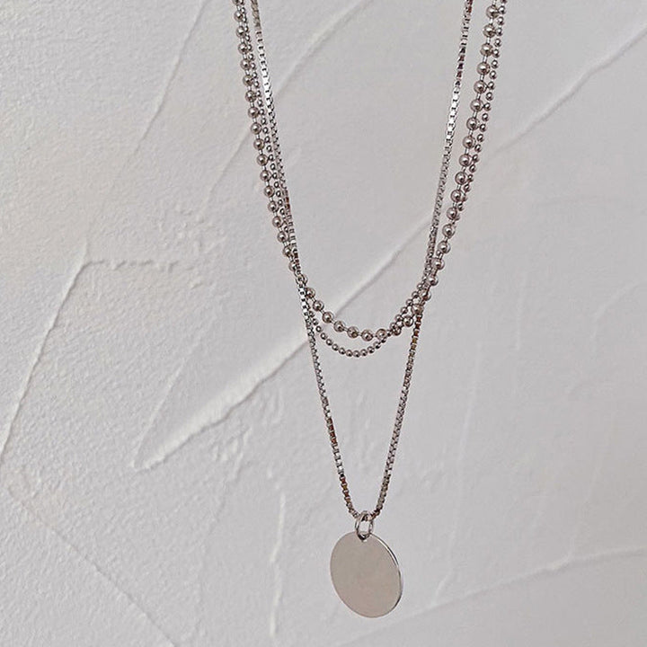 Layered Dainty Pendant Necklace Kalsten