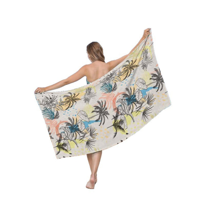 Beach towel in creative wave pattern Kalsten