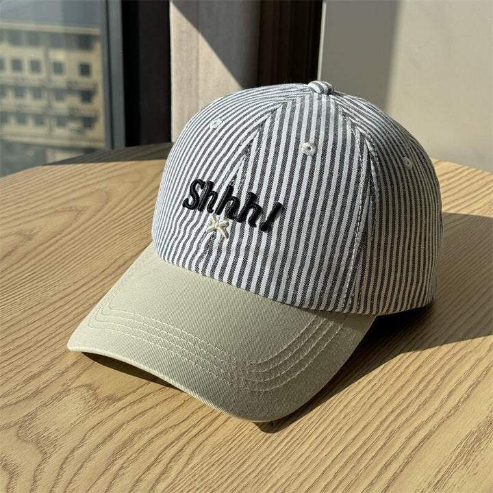 Women's Casual Striped Graphic Cap Kalsten