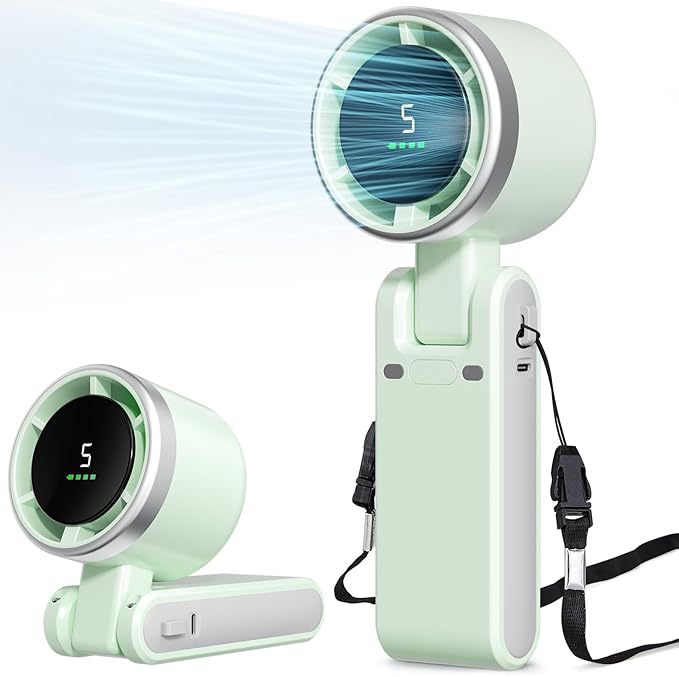 Women’s portable high-performance personal fan with interchangeable speed settings Kalsten