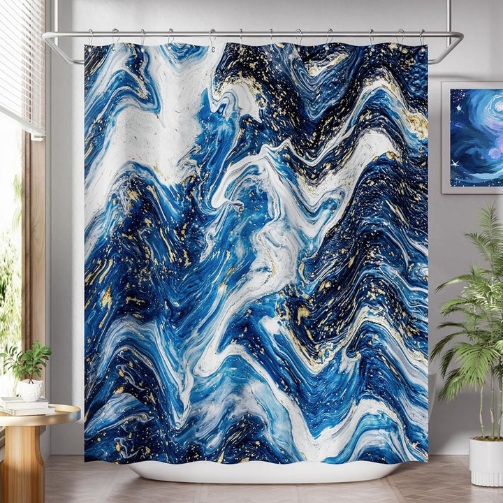 Modern Striped Shower Curtain Kalsten