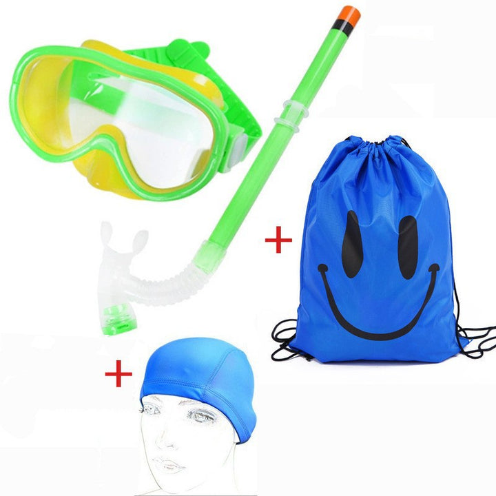 Diving goggles set with breathable snorkel and waterproof backpack Kalsten