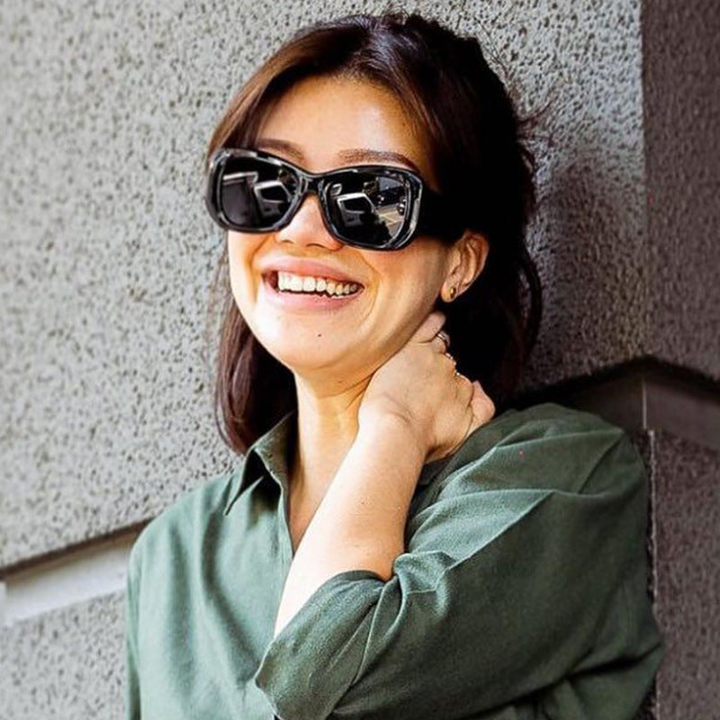 Women's Futuristic Sunglasses with Distinctive Frame Kalsten