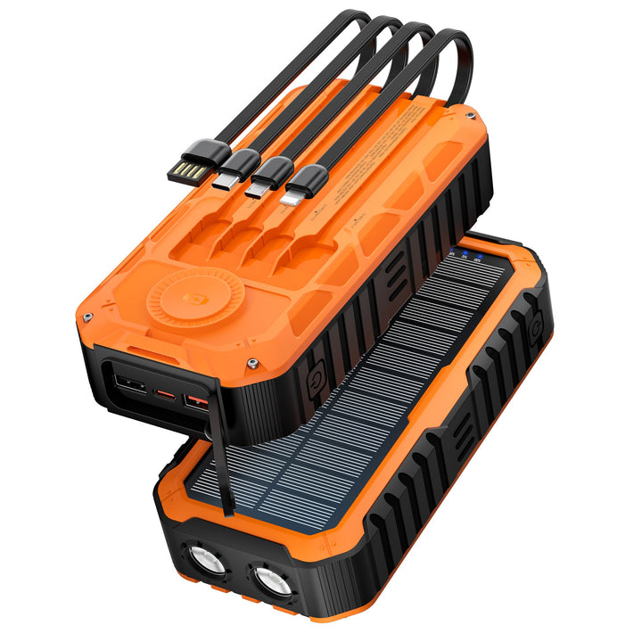 Multifunctional Solar Power Bank with Integrated LED Light Kalsten