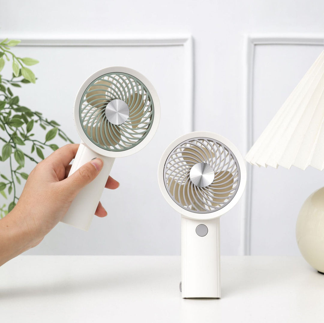 Ladies Portable Hand Fan with Creative Cooling and Aroma Diffuser Kalsten