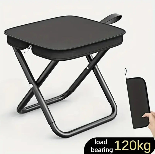 Unisex Foldable Camping Stool with Stable Legs Kalsten