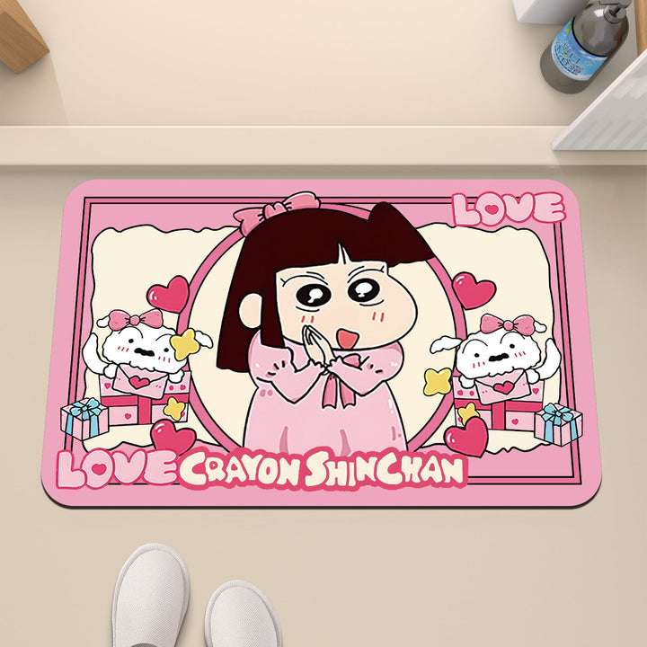 Cartoon Character Themed Bath Mat