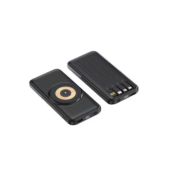 Multifunctional power bank with wireless charger and integrated stand Kalsten