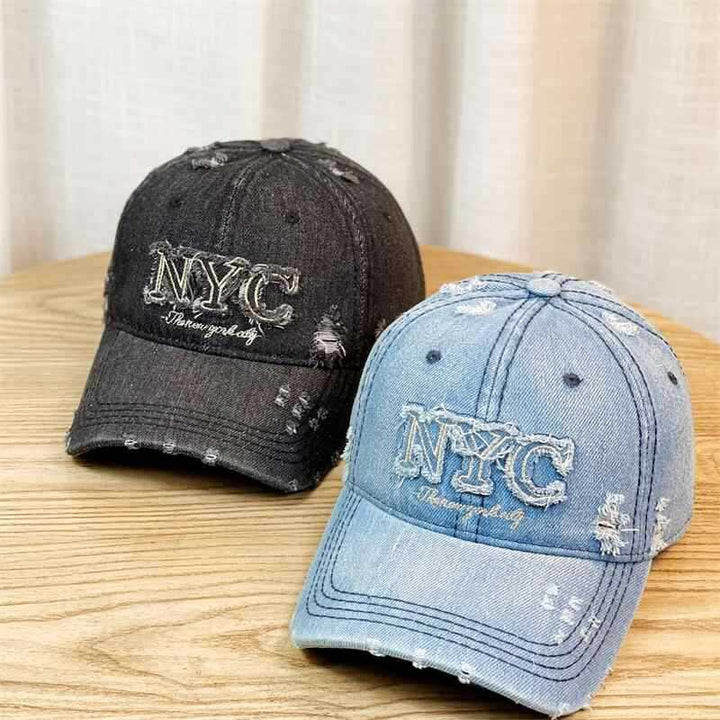 Women's Distressed Fashion Baseball Cap Kalsten