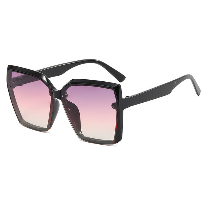 Women's Oversized Sunglasses with Modern Tortoiseshell Design Kalsten