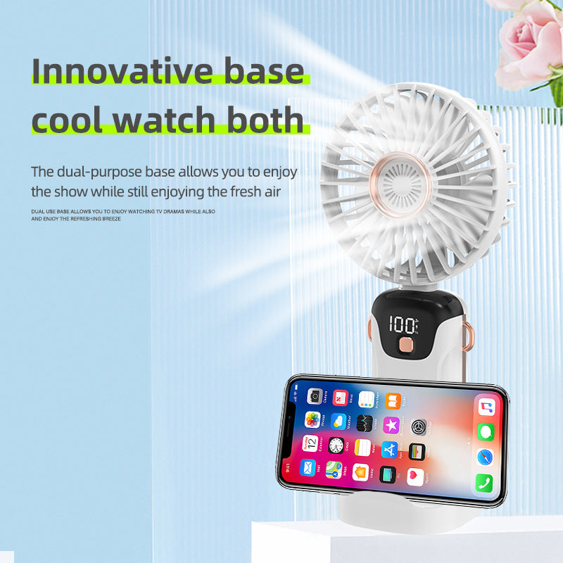 Unisex Portable Digital Handheld Mist Fan Kalsten