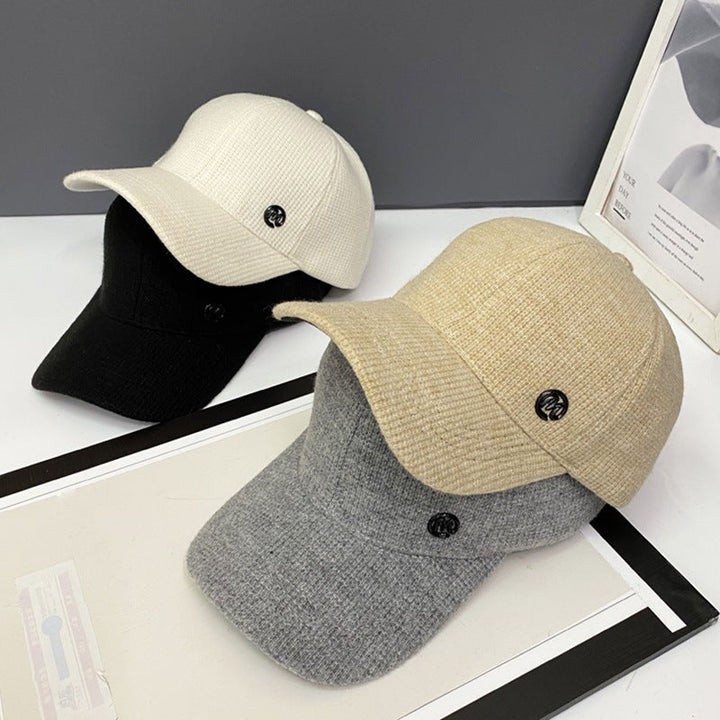 Women's Textured Cotton Baseball Cap Kalsten