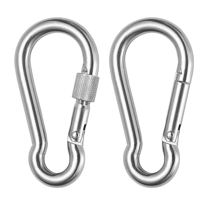 Safety Carabiner With Screw Lock And High Performance Structure Kalsten