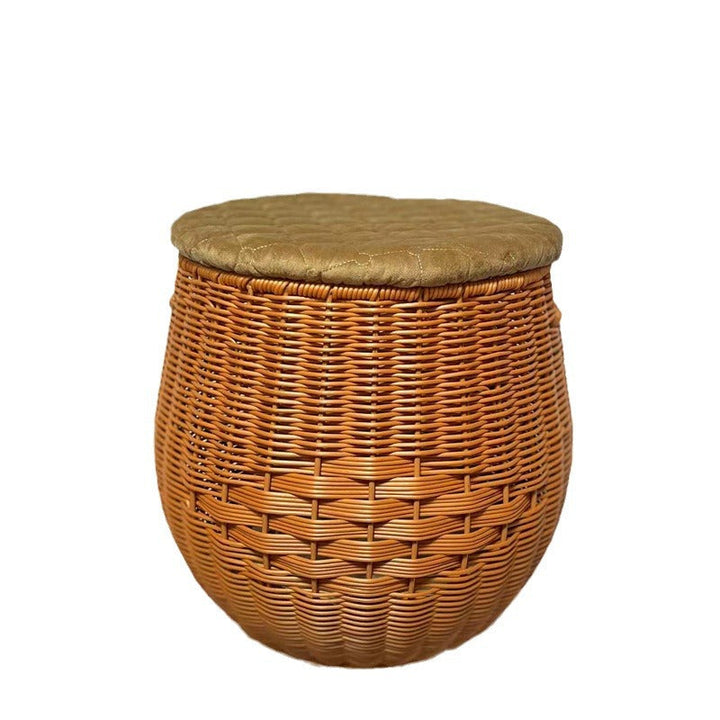 Women High-Quality Storage Basket with Padded Lid Kalsten