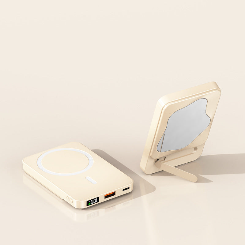 Portable Power Bank with Integrated Mirror Kalsten