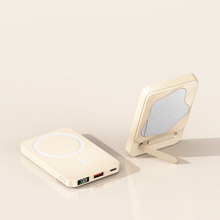 Portable Power Bank with Integrated Mirror Kalsten