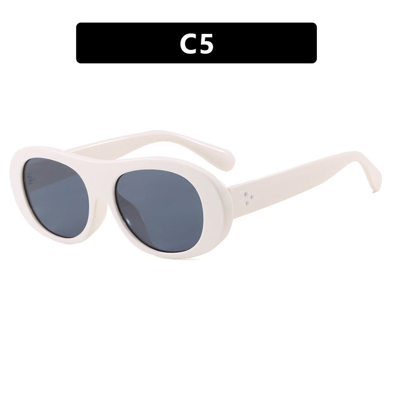 Women's fashionable oversized sunglasses with elegant tortoiseshell pattern Kalsten