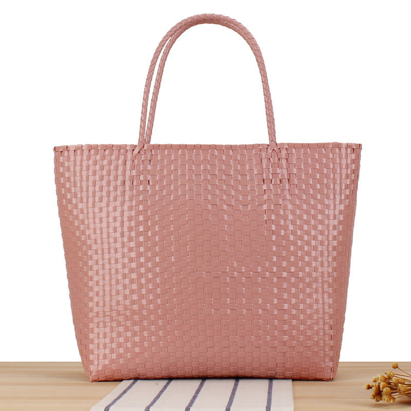 Stylish Beach Bag Made of High-Quality Woven Material Kalsten