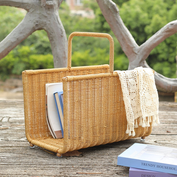 Elegant Handwoven Storage Caddy Kalsten