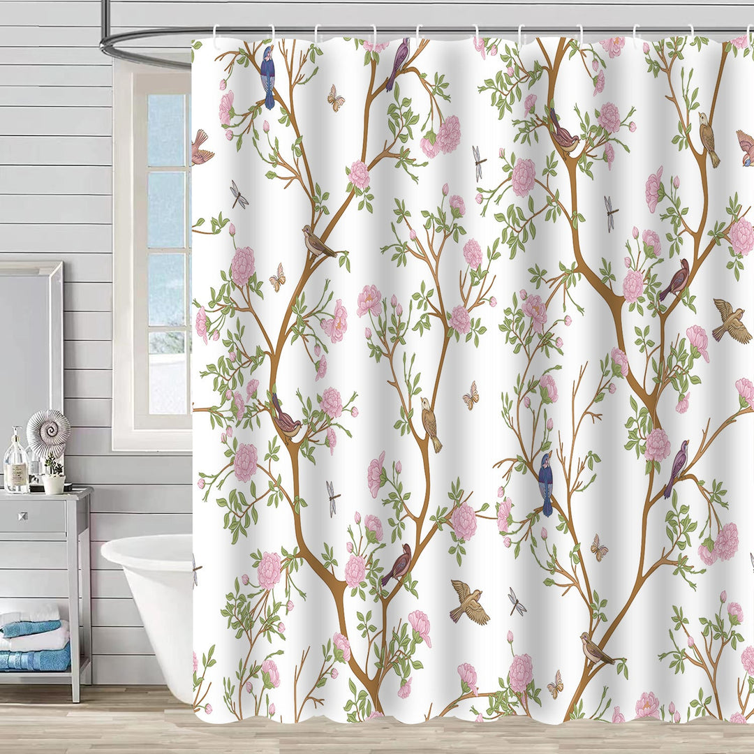 Nature-Inspired Shower Curtain Kalsten