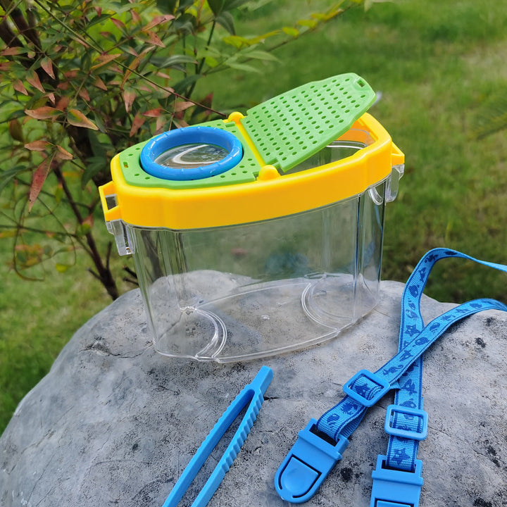 Unisex storage toy with magnifying glass Kalsten
