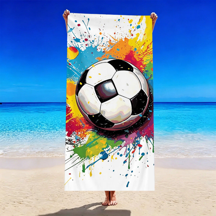 Football-themed beach towel Kalsten