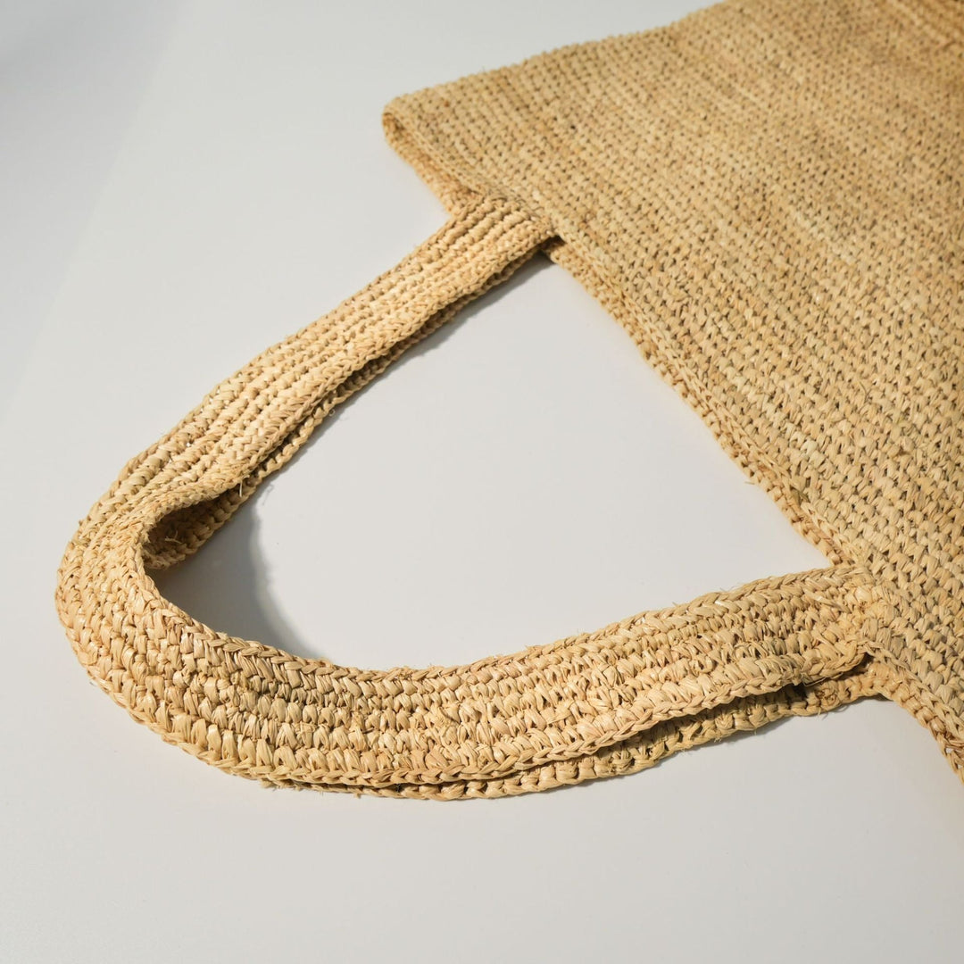 Handmade Straw Tote Kalsten