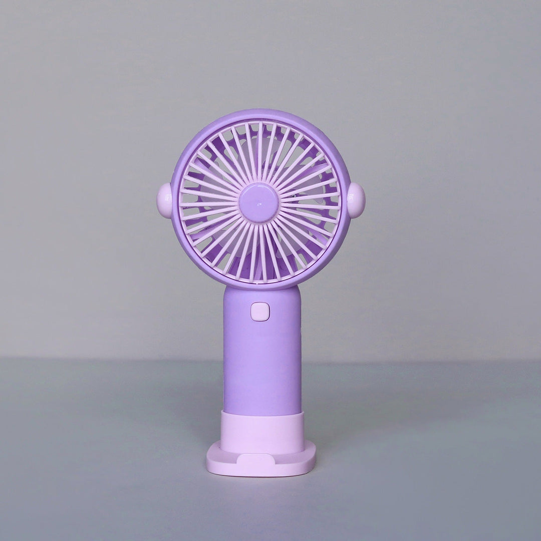 Unisex Handheld Fan with ergonomic design and practical stand function Kalsten